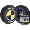 SNOVIT Fix & Go Tex 8ZFK - Calze da Neve, Catene da neve in tessuto per auto, taglia: H