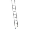 Facal Scala stilo S da appoggio 9 gradini h. 276 cm in alluminio
