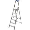 Facal Scala domestica in alluminio 6 gradini h 188 cm Facal DL-6