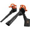 Black+Decker Soffiatore aspiratore trituratore 2600 W BEBLV260-QS