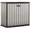Keter porta attrezzi da giardino in resina grigio Patio store