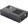 SilverStone SST-ML05B - Case desktop HTPC compatto Milo Mini-ITX, nero