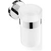 ZACK Portaspazzolino in acciaio inossidabile SCALA, 11,5 cm, da parete 40098