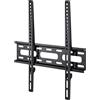 Hama Supporto a parete per televisori fino a 30 kg - Compatibile con standard VESA fino a 400 x 400 - Colore: nero. Adatto per televisori fino a 56 pollici, colore nero