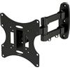 Puremounts Supporto a parete Basic2-37 - Modello PM - Inclinabile - Rotante - Estensibile - Per televisori - Adatto a schermi fino a 107 cm (42 pollici)