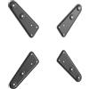 RICOO Supporto universale per TV e monitor, e staffa a parete per televisori da 32-55 pollici - Modello VA0100, compatibile con fori VESA da 200x200 a 400x400 - Supporto - Base