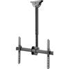 Halterungsprofi Supporto a soffitto - Inclinabile - Rotazione a 360 gradi - Adatto per televisori da 40-42-46-47-50-55-60-63-65-70 pollici - Standard VESA fino a 600 x 400 - Ideale per televisori LCD LED 4K UHD