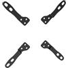 oCreon Supporto adattatore Mount Plus 201P: converte il supporto VESA 100x100mm in VESA 200x200mm e 200x100mm (adatto alla maggior parte dei televisori a schermo piatto da 23 a 42 pollici)