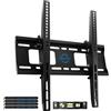 deleyCON Supporto a parete per televisori da 32-65 pollici (81-165 cm) - fino a 75 kg e compatibile con standard VESA 400x400 mm - inclinabile - distanza dal muro 56 mm - per televisori LCD, LED, OLED