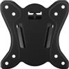 deleyCON Supporto a parete per TV e monitor da 13-27 pollici (33-69 cm) - Portata massima: 25 kg - Compatibile con standard VESA fino a 100x100 mm - Distanza dal muro: solo 15 mm - Sistema di fissaggio per TV e monitor
