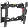 Barkan Supporto a parete inclinabile per monitor. Colore: nero. Dimensioni compatibili: da 19 a 39 pollici