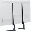 Vivo Supporto da tavolo per TV LCD a schermo piatto, compatibile con standard VESA, colore nero. Adatto per schermi da 22 a 65 pollici (STAND - TV00Y)