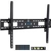 deleyCON Supporto a parete per televisori da 60-100 pollici (152-254 cm), inclinabile, con capacità di carico fino a 75 kg, compatibile con standard VESA fino a 900x600, per televisori Plasma, LCD, LED, OLED, TFT e modelli curvi