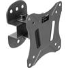 RICOO Supporto a parete per monitor - Braccio per monitor piatto da 13-34 pollici - Rotazione e inclinazione regolabili - Compatibile con computer, PC curvi e schermi - Supporto a parete - Standard VESA