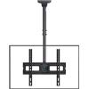 oCreon Support a soffitto per televisore - Supporto regolabile e girevole per televisori con schermo da 26 a 55 pollici - Modello completo