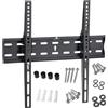 Maclean Supporto a muro per TV da 26 a 55 pollici, massimo 40 kg, compatibile VESA fino a 600x400 mm, universale, per TV OLED, QLED, LCD, LED e plasma, inclinabile, design elegante