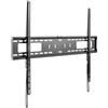 Goobay Supporto a parete per TV da 43-100 pollici - Robusto - Distanza dal muro 30-5 mm - Standard VESA 900x600 - Capacità di carico elevata fino a 75 kg - Modello Pro Fixed XL
