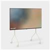 Pedestal Moon Rollin' TV - Supporto mobile con ruote - Adatto per televisori da 40 a 70 pollici - Supporto per televisore e carrello TV con sistema a rotelle