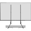 Amazon Basics Supporto universale per televisori, regolabile in altezza, adatto a televisori da 22 a 77 pollici, con capacità di carico fino a 36-29 kg (80 lbs) e compatibile con standard VESA da 200 x 100 a 800 x 400