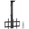 VEVOR Supporto a muro motorizzato per TV - Telaio per televisori da 813 a 1397 mm - Telaio per televisore - Pieghevole - Regolabile, compatibile con standard VESA fino a 60 x 40 cm