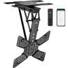 Maclean Supporto a parete per TV - Compatibile con TUYA - Standard VESA massimo 600x400 - Inclinazione di 90 gradi - Per TV da 23-65 pollici, peso massimo 30 kg - Modello MC