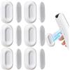 oCreon 6 supporti magnetici per telecomandi da montare a parete - Realizzati in silicone morbido - Con forte adesivo - Compatibili con televisori - Adatti per uso interno