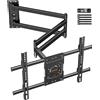 oCreon Supporto a muro per televisore con braccio articolato extra lungo da 1016 mm
