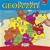 Amigo 00382 - GeoPuzzle- Puzzle a Forma di Germania [Lingua Tedesca]