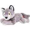 Wild Republic Ecokins Lupo, Peluche Per Bambini 30 cm, Peluche Di Qualità, Regalo Di Compleanno, Giocattoli Creato Riciclando 16 Bottiglie In Plastica