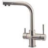 Crolla 4570BN miscelatore tre vie BRUSHED NICKEL (nichel spazzolato) ***PRONTA CONSEGNA***