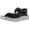 Skechers Go Walk Flex | Collezione Primavera Estate | Sandalo con chiusura a tocco | Riptape