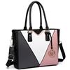 Miss Lulu Borsa Donna in Pelle PU con Manici e Tracolla Regolabile | Stile classico con tasche interne per lavoro, università e tempo libero; colori e dimensioni secondo la variante