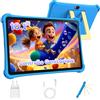 ALLDOCUBE Tablet Bambini 10'', iWaWa Protezione Bambini, Android 15, Blu | 7GB RAM+64GB ROM (512GB TF), 5500mAh, Chiamate 4G, GPS, Cover Protettiva Anticaduta, iPlay 70 SE