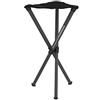 Walkstool - Modello Basic - Nero - Sgabello Pieghevole 3 Piedi Regolabili in Alluminio - Altezza Seduta 60 cm - Sgabello Pieghevole - Carico Massimo 175 kg - Prodotto in Svezia