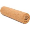 TREXO Rullo di sughero marrone, 40 x 10 cm, in 100% sughero naturale, versatile, ideale per yoga, pilates, calistenica e allenamento della forza, migliora efficacemente il rilassamento