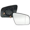 HZ-DESIGN Vetro Specchietto Specchio Vetro Specchio Esterno Destro Adatto A per Mercedes W204 fino A 7/2008