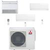 Mitsubishi Climatizzatore Condizionatore Mitsubishi Pavimento Serie M MFZ-KT + parete MSZ-AY Trial Split Inverter 9000 + 9000 + 12000 BTU con U.E. MXZ-3F54VF4 NOVITÁ Classe A+++/A++