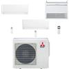 Mitsubishi Climatizzatore Condizionatore Mitsubishi Pavimento Serie M MFZ-KT + parete MSZ-AY Trial Split Inverter 7000 + 9000 + 12000 BTU con U.E. MXZ-3F54VF4 NOVITÁ Classe A+++/A++