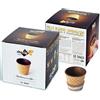 Foodrinks 48 Chocup Medi Foodrink Bicchieri Wafer con Cioccolato da 60cc per Caffè e Altro