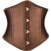 JasGood Cintura da donna con lacci, stile steampunk, vintage, con lacci, ampia cintura