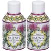 Le Maioliche Bagno Docciaschiuma Limone Dolce e Gelsomino Linea Salento 100 ml 2x100