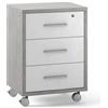 Sarmog Cassettiera 3 Cassetti Con Ruote Cemento 71 x 51 x 41 di Sarmog
