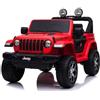 Baby Car JEEP Wrangler Rubicon Rossa Con R/C12V di Baby Car