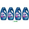 Beni Culinari 4 detergenti Detersivo Lavatrice Full Color - detersivo liquido - 50 lavaggi 2250 ml + portachiavi Beni Culinari