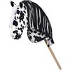 LeMieux Hobby Horse Dakota - Appaloosa in bianco e nero - Testa realistica - Perfetto per bambini