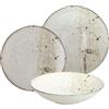 Tognana Moon, Servizio di Piatti 18 Pezzi per 6 Persone, Porcellana, Beige | Porcellana