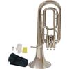 Flicorno Baritono Argentato Flicorno con Astuccio Rigido Sagomato Lucido
