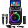 CASSA BLUETOOTH SMART SCHERMO TOUCH HD WI-FI ANDROID KARAOKE MICROFONI