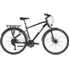 ATTABO Spate 2.0 - Bicicletta da trekking da uomo, in alluminio 6061, SR Suntour SF20 NEX, forcella da 63 mm, Shimano CUES 2 x 9, TEKTRO MD-M300 freni, LED, parafanghi, portapacchi