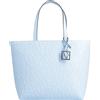 ARMANI EXCHANGE - Borsa a mano - Blu chiaro